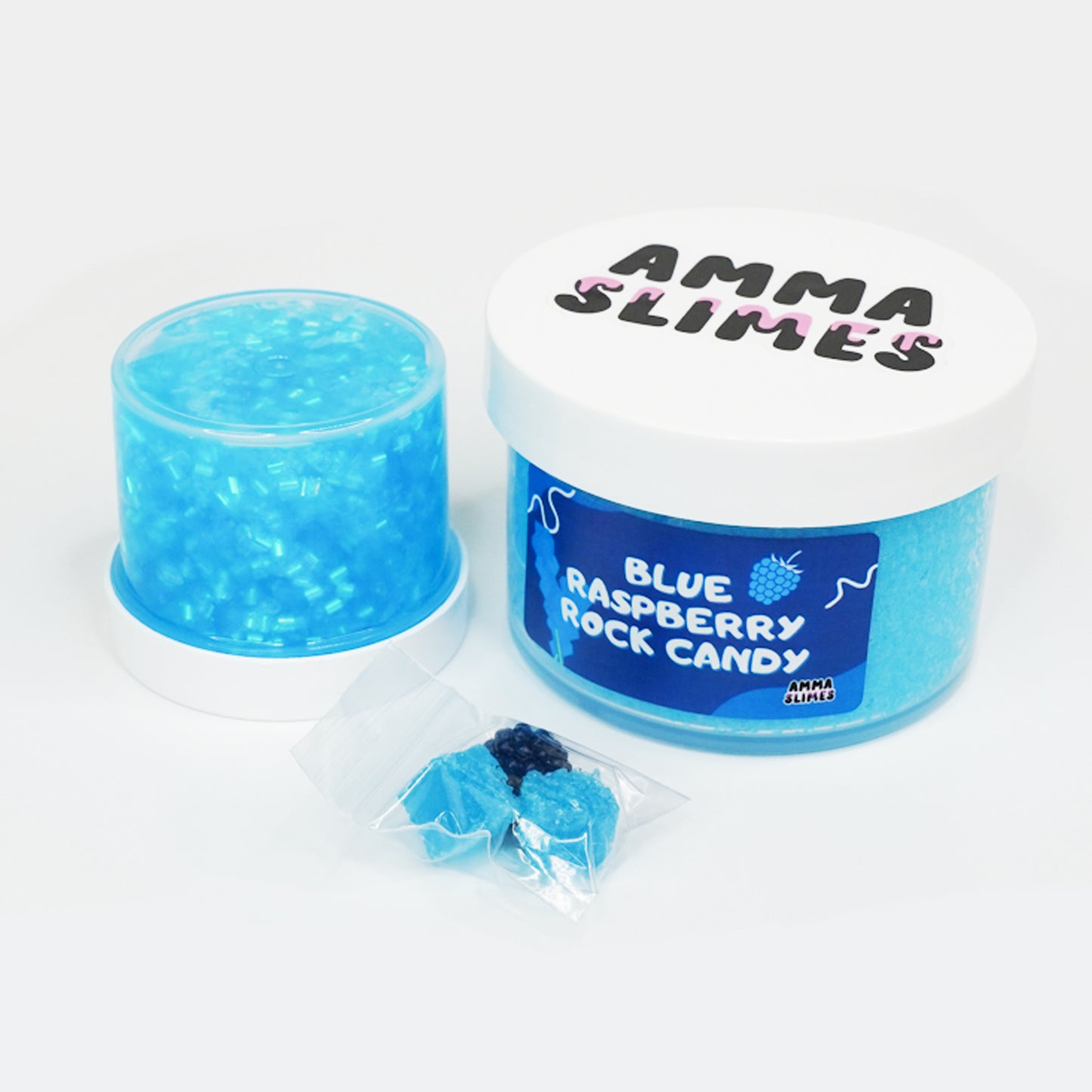 Blue Raspberry Rock Candy