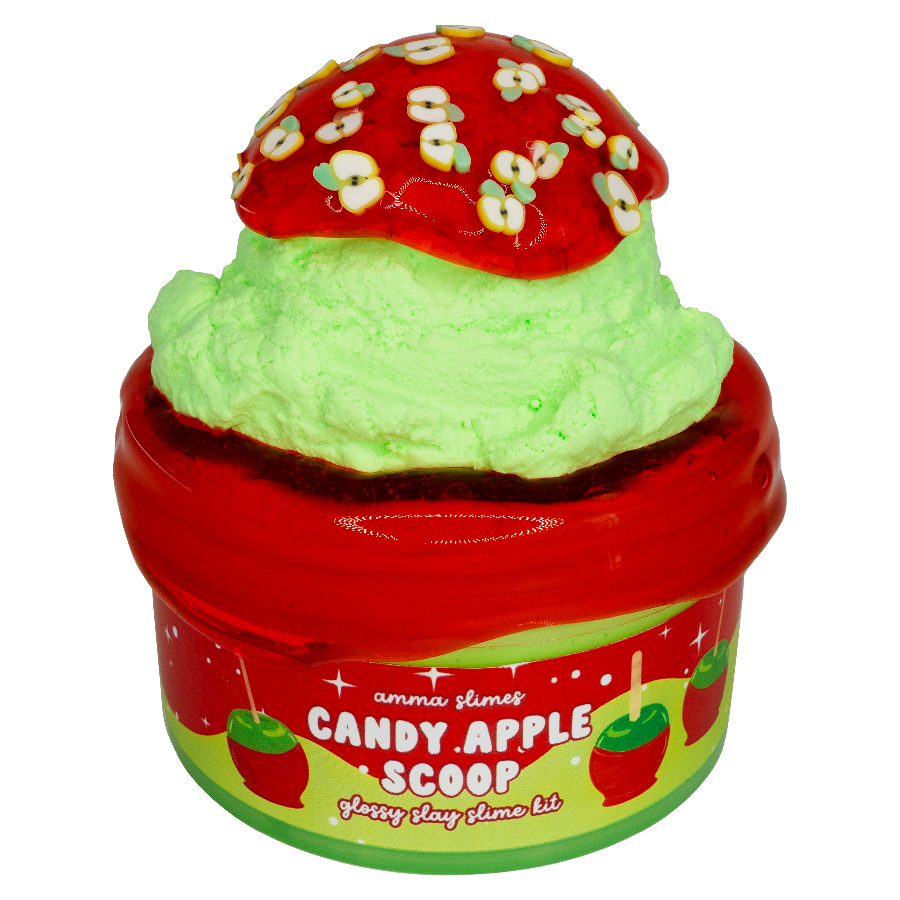 Candy Apple Scoop DIY Slime Kit