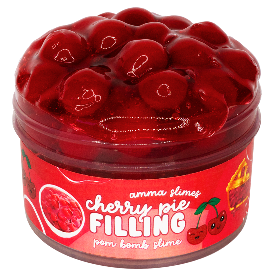 Cherry Pie Filling Slime