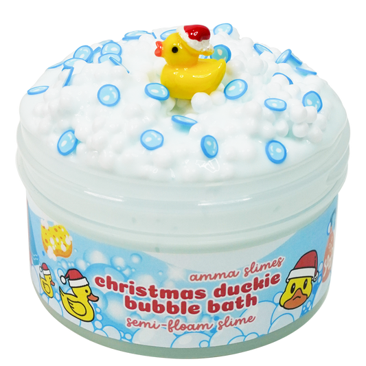 Christmas Duckie Bubble Bath Slime
