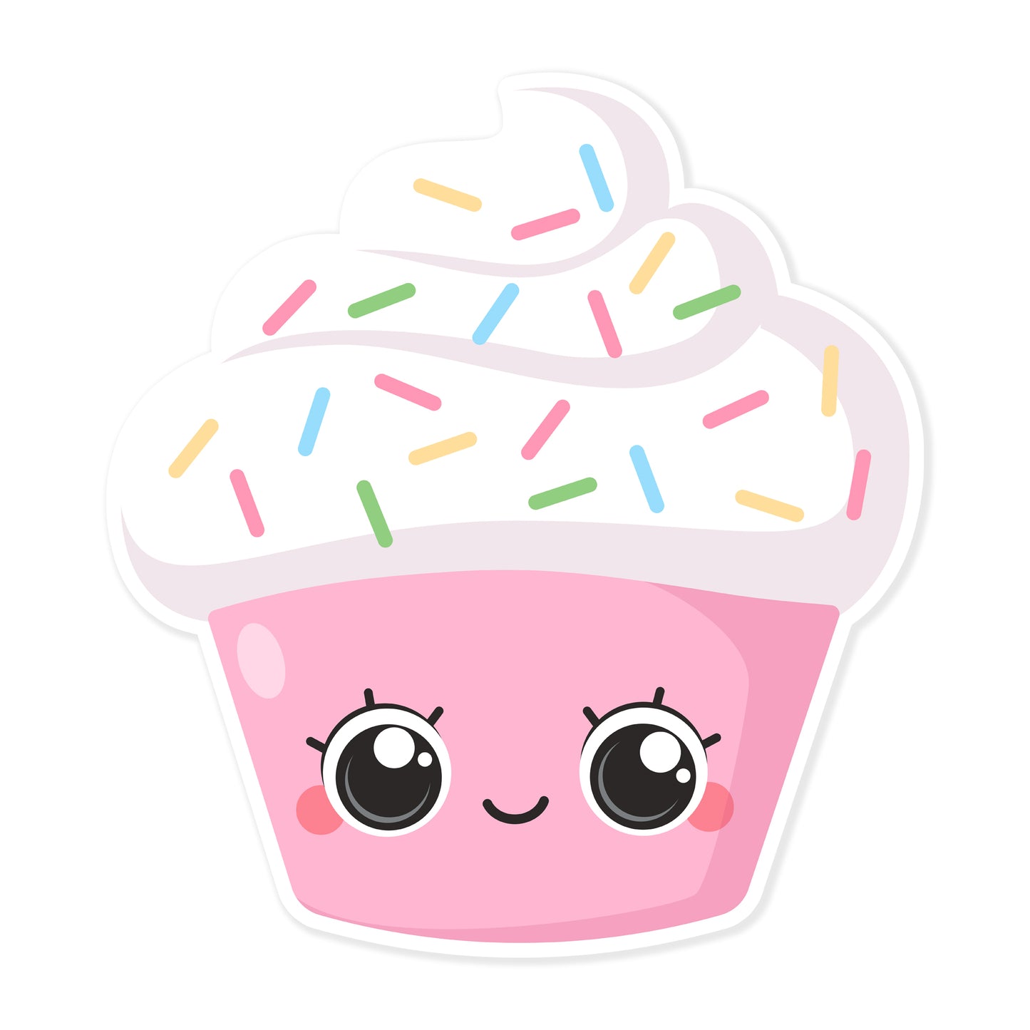 Cupcake Sticker