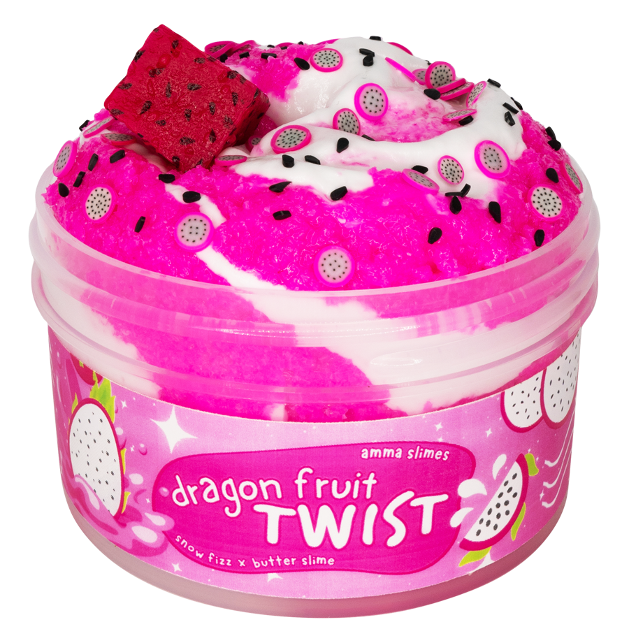 Dragon Fruit Twist Slime