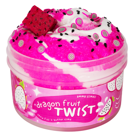Dragon Fruit Twist Slime