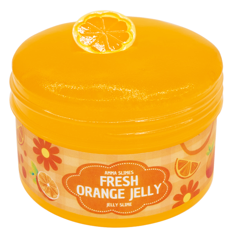 Fresh Orange Jelly Slime