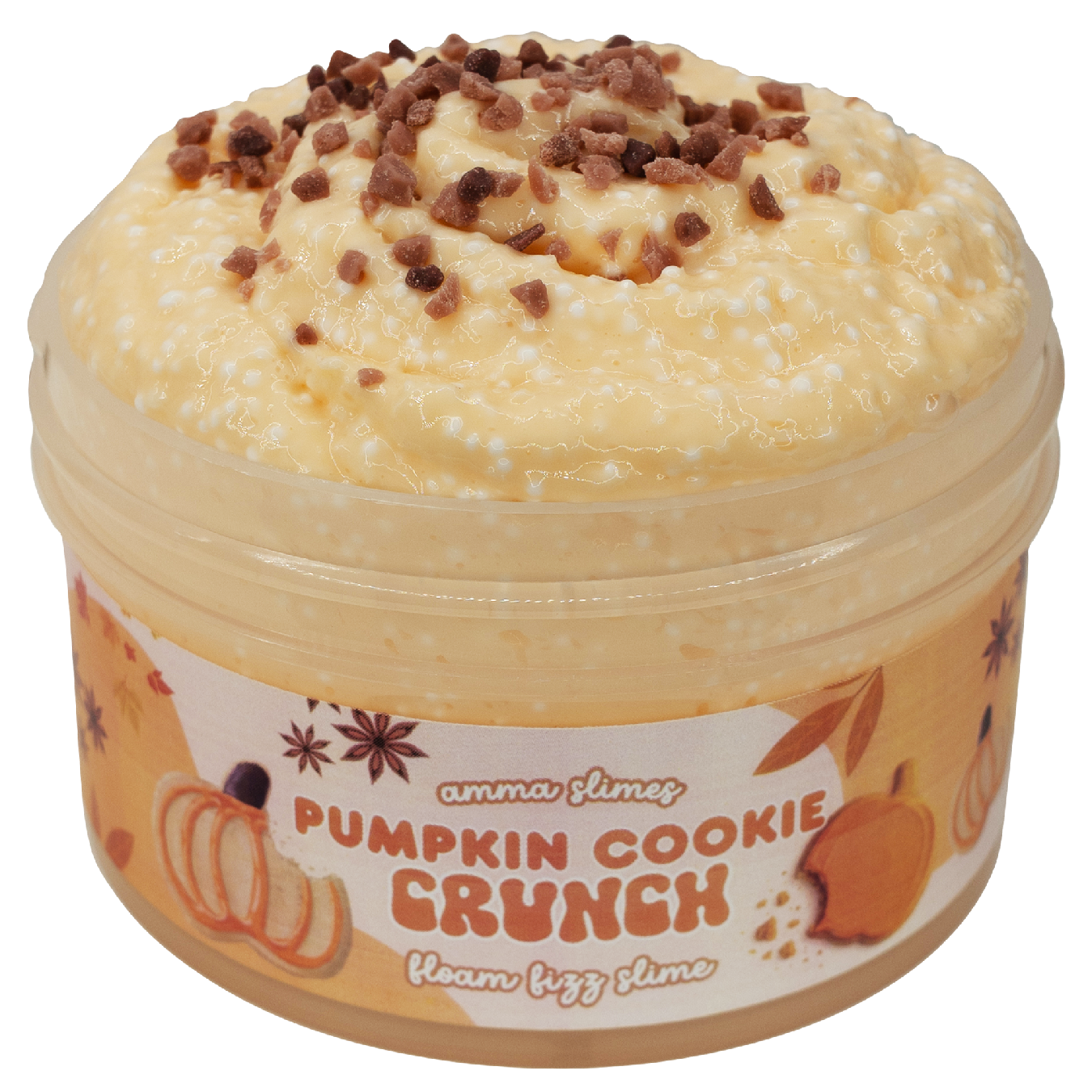 Pumpkin Cookie Crunch Slime