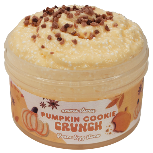 Pumpkin Cookie Crunch Slime