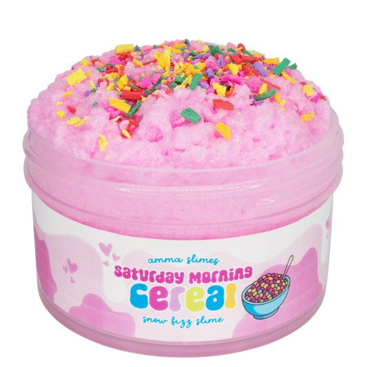Pink Saturday Morning Cereal Slime
