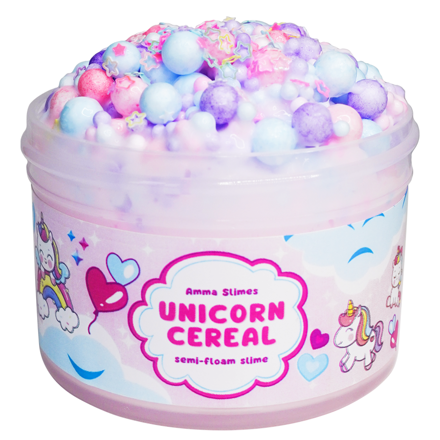 Unicorn Cereal Slime