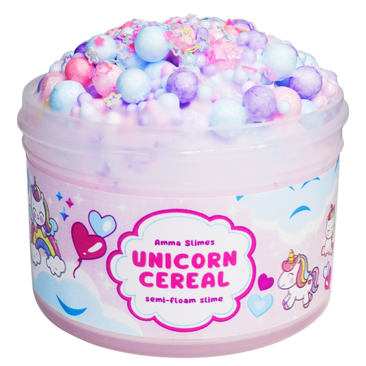 Unicorn Cereal Slime