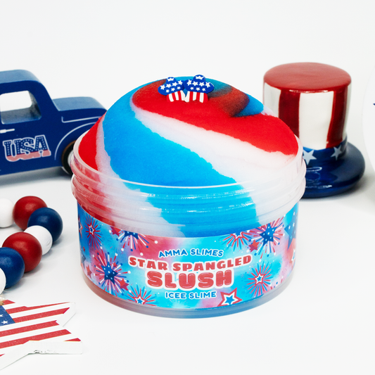 Star Spangled Slush Slime