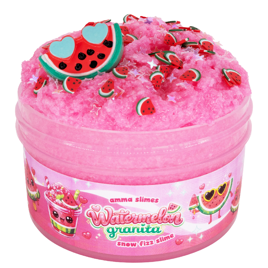 Watermelon Granita Slime