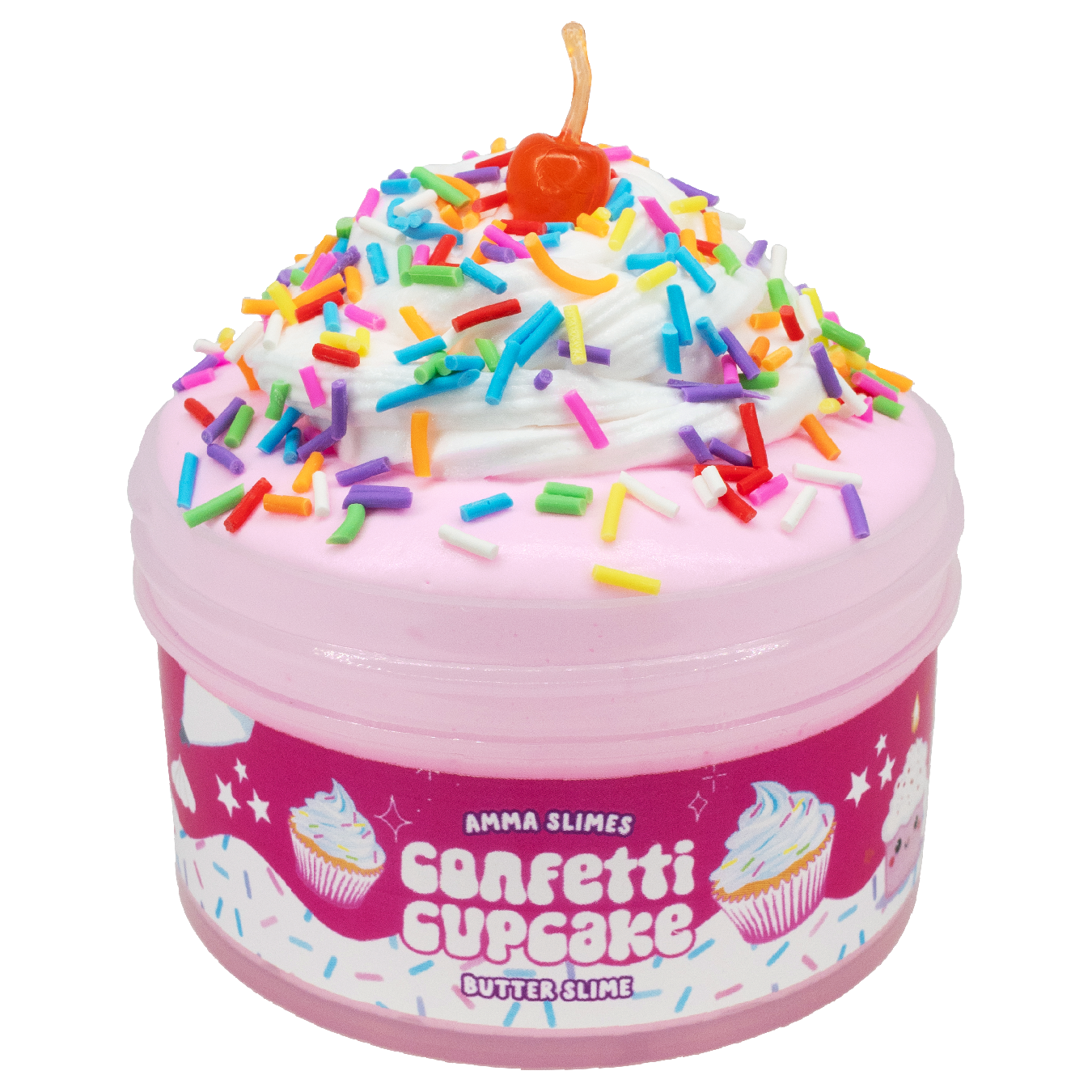 Confetti Cupcake Slime