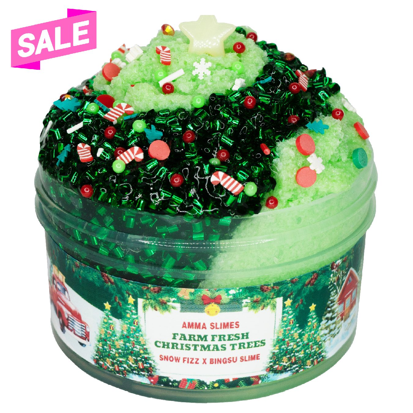 Farm Fresh Christmas Trees Slime