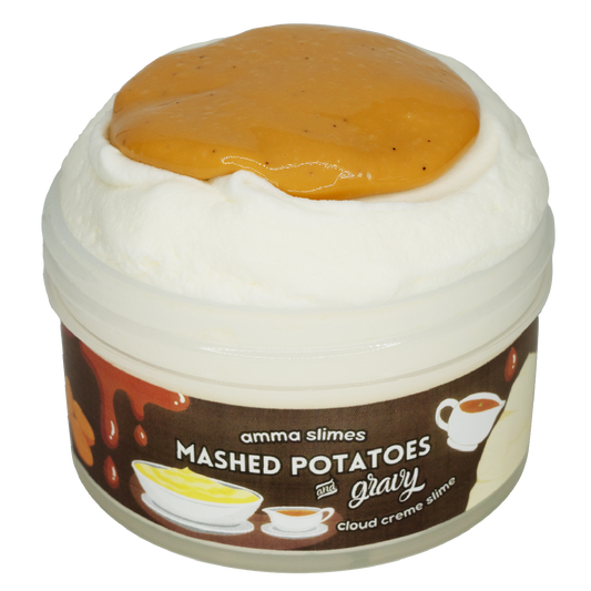 Mashed Potatoes and Gravy Slime