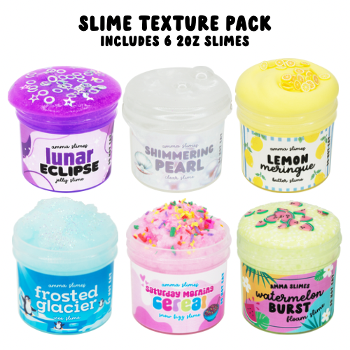 Slime Texture Pack - 6 Mini Slimes
