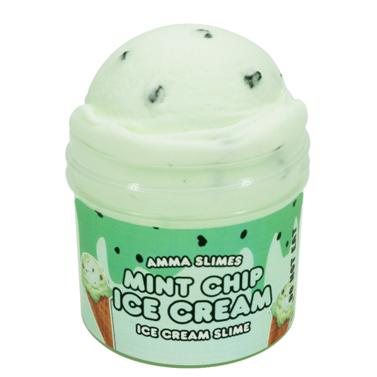 Mint Chip Ice Cream Mini Slime