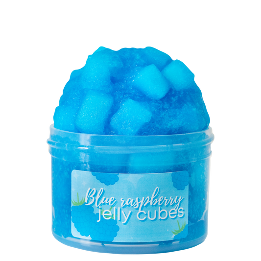 Blue Raspberry Jelly Cubes