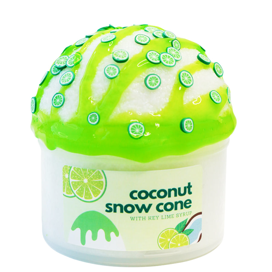 Coconut Lime Snow Cone Amma Slimes 1406