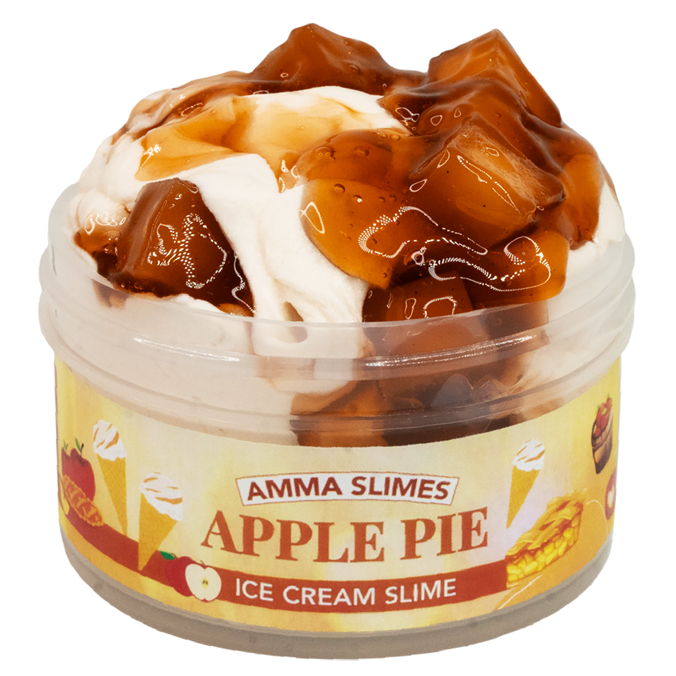 Apple Pie Ice Cream Slime
