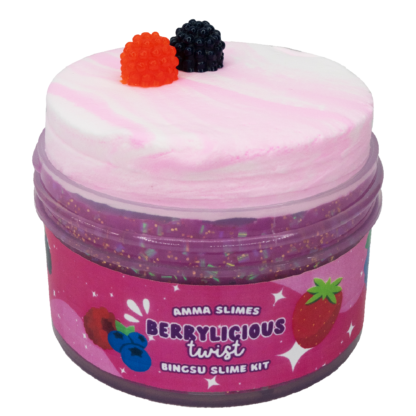 Berrylicious Twist Slime – Amma Slimes