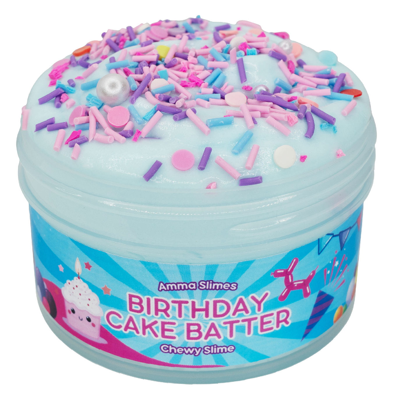 Birthday Cake Batter Slime