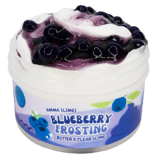 Blueberry Frosting Slime