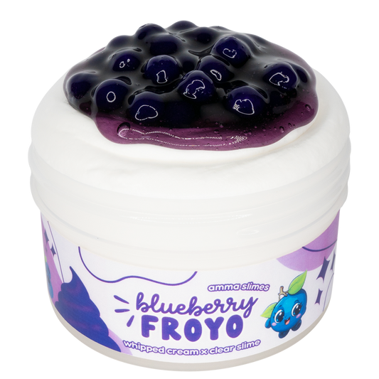 Blueberry Froyo Slime