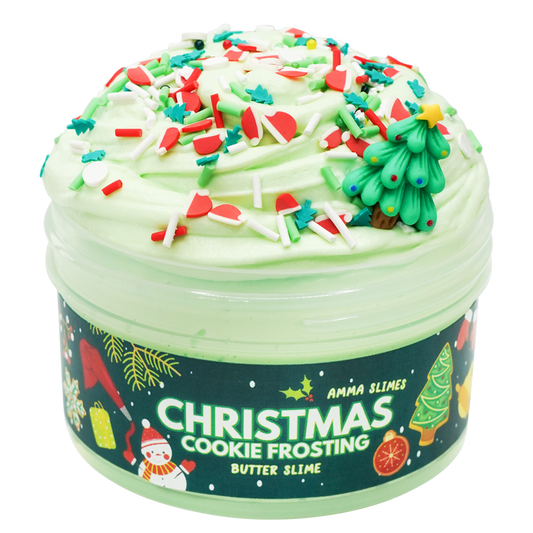 Christmas Cookie Frosting Slime