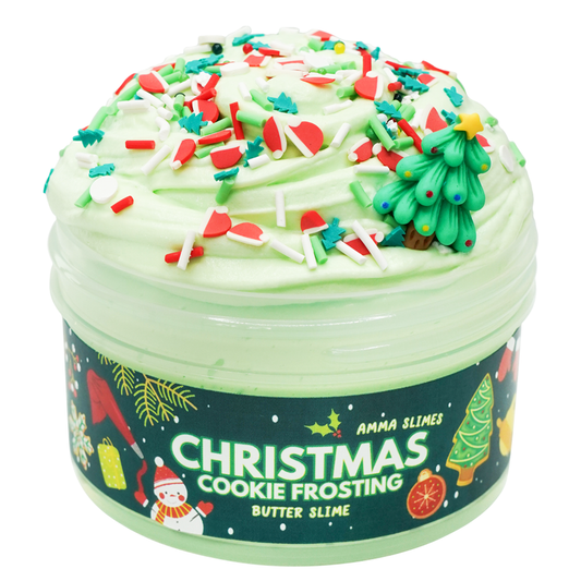 Christmas Cookie Frosting Slime