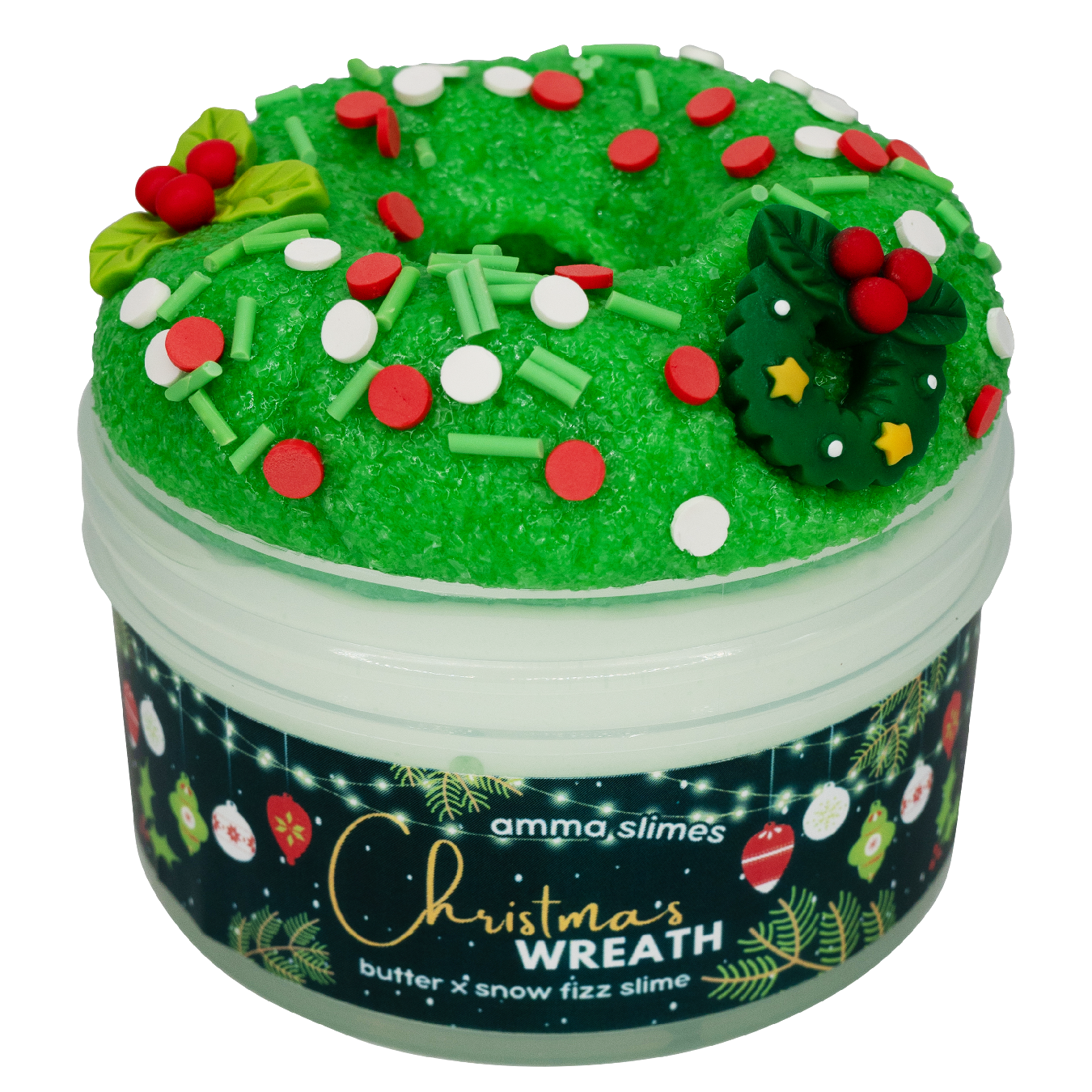 Christmas Wreath DIY Slime Kit