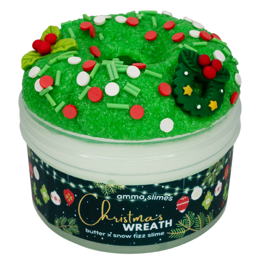 Christmas Wreath DIY Slime Kit