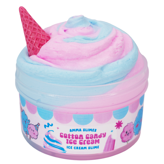 Cotton Candy Ice Cream Slime