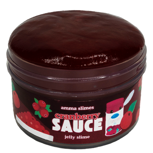 Cranberry Sauce Slime