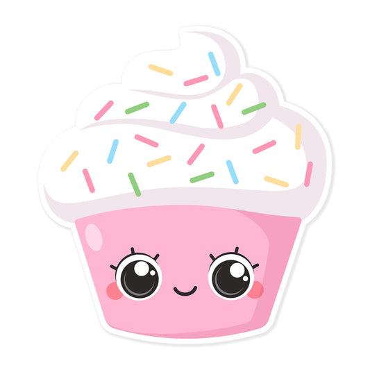 Cupcake Sticker