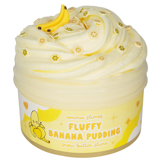 Fluffy Banana Pudding Slime