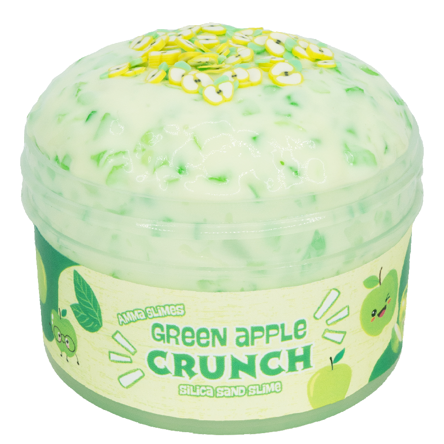Green Apple Crunch Slime – Amma Slimes