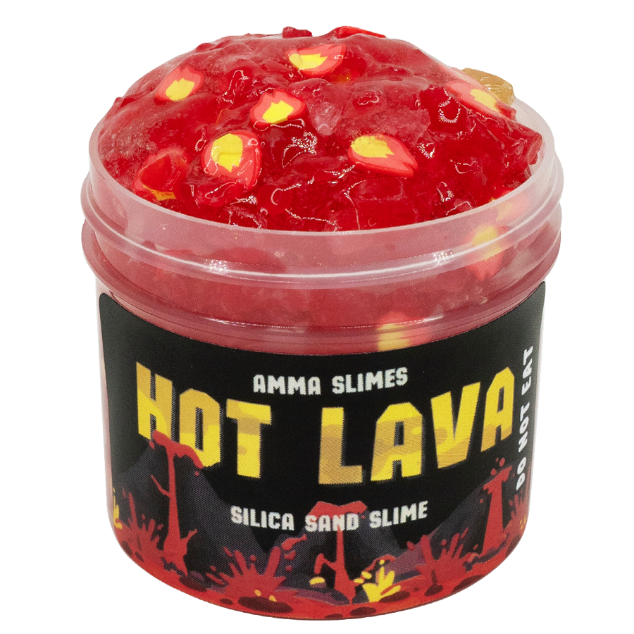 Hot Topic Slime Hot Lava Mini Slime – Amma Slimes
