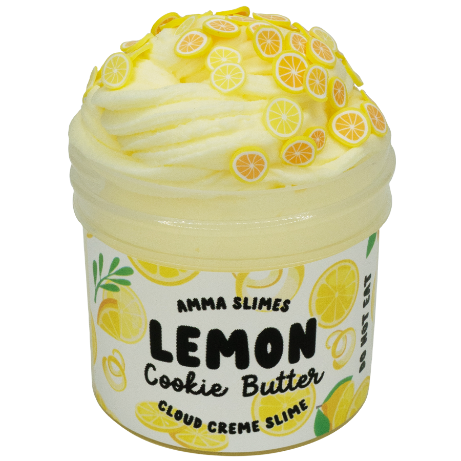 Lemon Cookie Butter Mini Slime