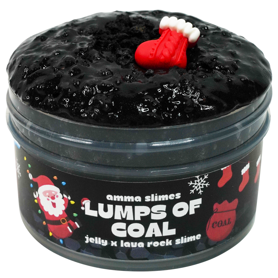 Lumps of Coal Jelly x Lava Rock Slime