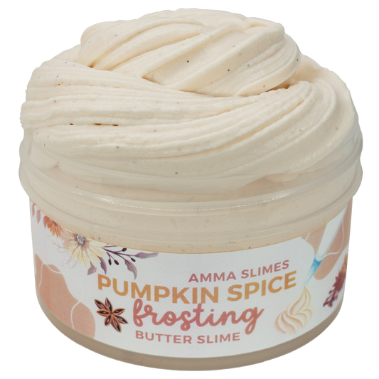 Pumpkin Spice Frosting Slime