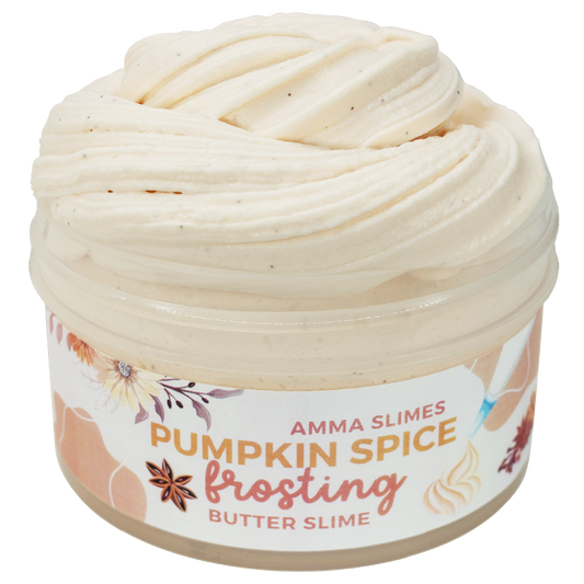 Pumpkin Spice Frosting Slime