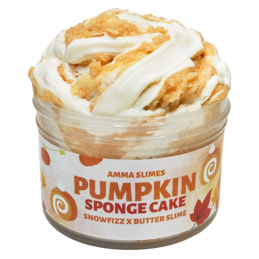 Pumpkin Sponge Cake Slime