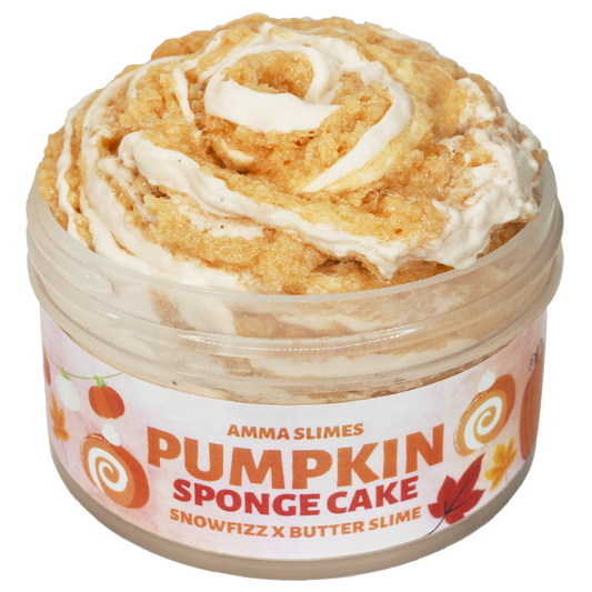 Pumpkin Sponge Cake Slime
