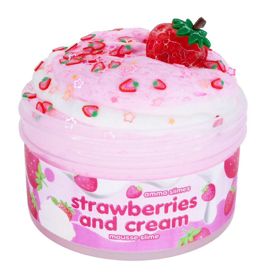 Strawberries and Cream Slime