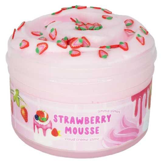 Strawberry Mousse Slime