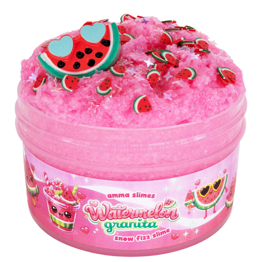 Watermelon Granita Slime