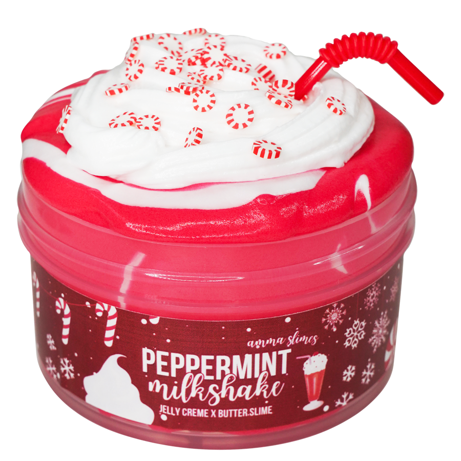 Peppermint Milkshake Slime