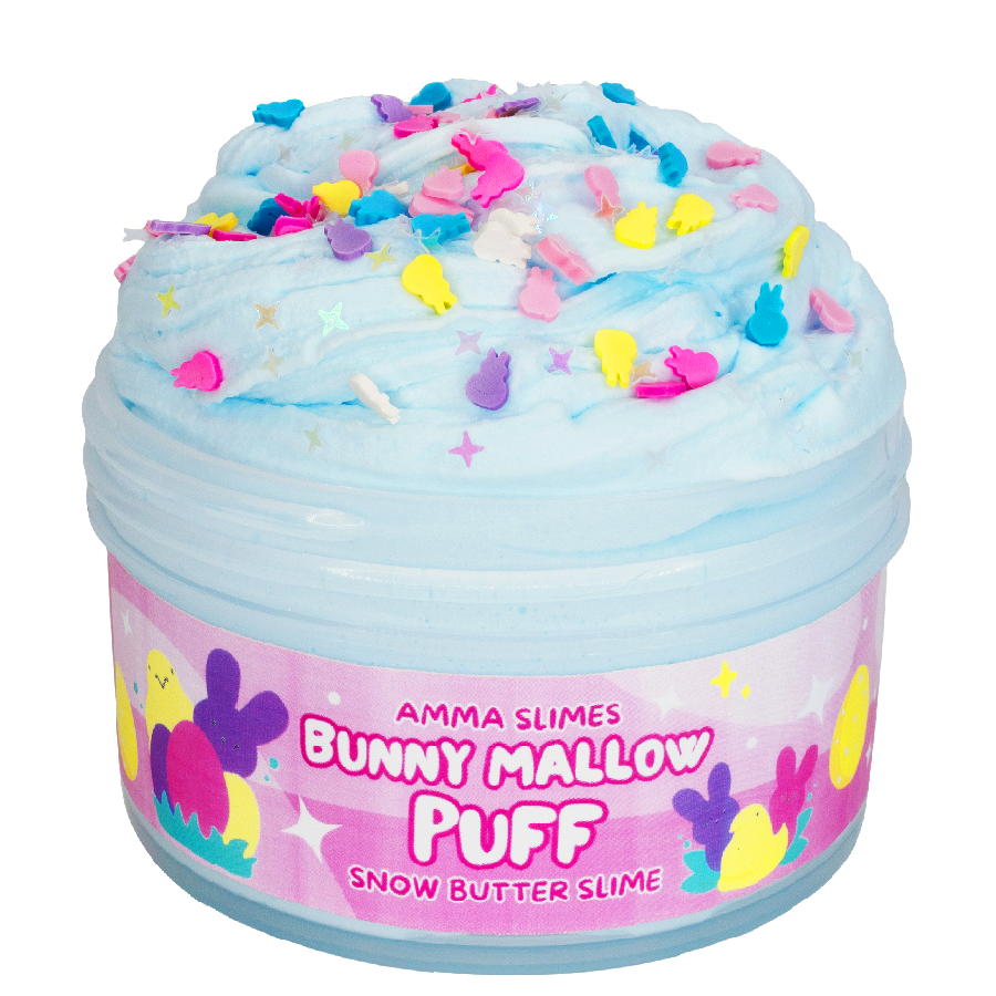 Bunny Mallow Puff Slime