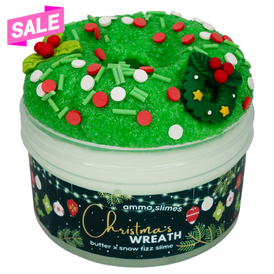 Christmas Wreath DIY Slime Kit