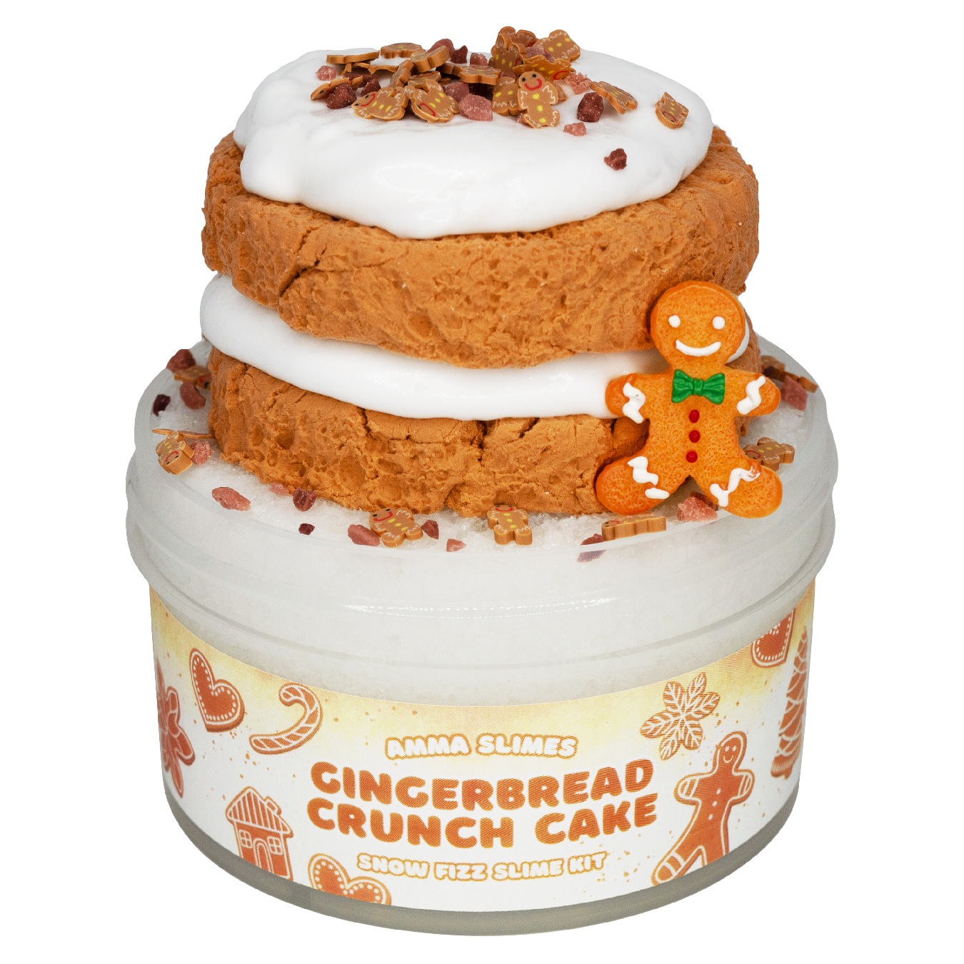 Gingerbread Crunch Cake DIY Slime Kit